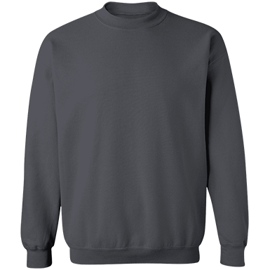 Plain-coloured crew-neck sweatshirt, Alcott